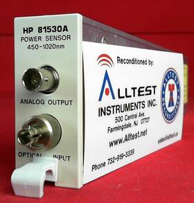 Agilent/keysight 81530a Hp - Power Sensor Module 450 To 1020nm 3 -110dbm