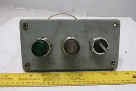 800t-pb16g Allen Bradley 120v Illuminated Push Buttons 3 Way Selector Switches