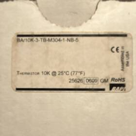 Bapi Ba/10k-3-tb-m304-1-nb-5 Thermistor 10k 25 C 77 F