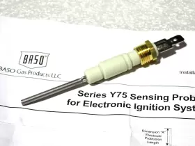 Y75as-2 Baso 5059-23 Sensing Probe Flame Sensor New
