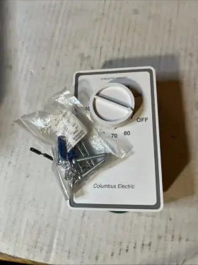 H1d1aa Columbus Electric Mfg Inch New Elec Line/low Volt Dehumidistat H1d1aa Columbus Electric Mfg Inch New Elec Line/low Volt Dehumidistat