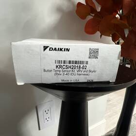Daikin Krcsh2018-02 Button Temp Sensor Kit For Vrv Skyair Central Ac White