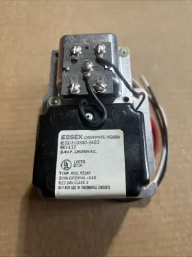 90-117 Essex Steveco Spst-no Fan Center 3/4 Hp 110 Volt Qty-1 New 90-117 Essex Steveco Spst-no Fan Center 3/4 Hp 110 Volt Qty-1 New