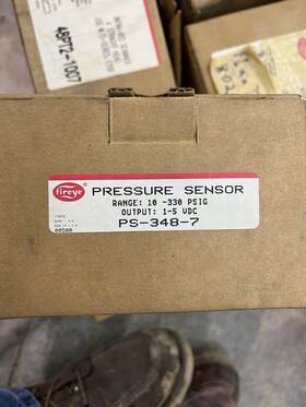 Fireye 348-7 Ps Pressure Sensor