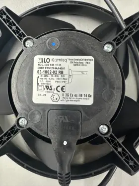 63-1002-02y Genteq Zero Zone Fan Pack Assembly 63-1002-02y Genteq Zero Zone Fan Pack Assembly