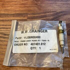 Grainder 11j38r00480 Hvac Probe Flame Sensing Or Y-75aa-9