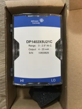 Dp1402x5u21c Johnson Controls Differential Pressure Transducer Dp1402x5u21c Johnson Controls Differential Pressure Transducer