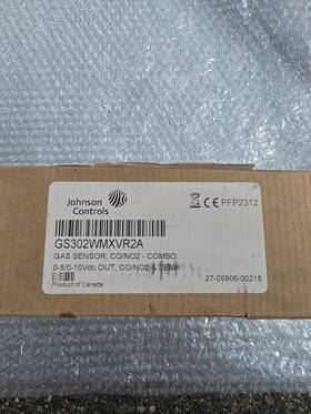 Johnson Controls Gs302wmxvr2a - Gas Sensor Co/no2 Combo
