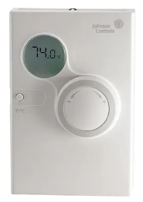 Ns-atc7002-0 Johnson Controls Network Zone Sensor Temperature Only With Display