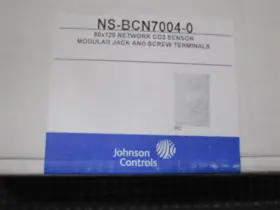 Ns-bcn7004-0 Johnson Controls 80x20 Network C02 Censor New Ns-bcn7004-0 Johnson Controls 80x20 Network C02 Censor New