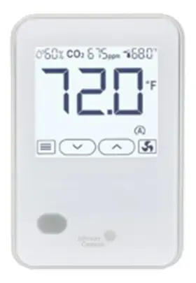 Nsb8bhc241-0 Johnson Controls Network Temperature Humidity Co2 Sensor