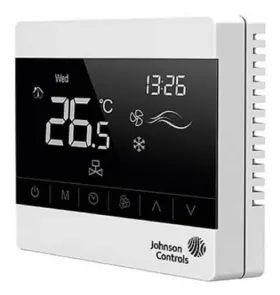 T8200-tb21-9jr0 Johnson Controls Touch Thermostat 2-pipe 0-10v Remote Sensor