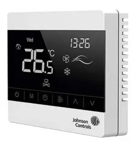 T8200-tf20-9jr0 Johnson Controls Touchscreen Thermostat For Fcu Remote Sensor