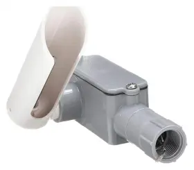 Te-6313p-1 Johnson Outside Air Temperature Sensor 1k Ohm Ni New