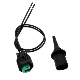 Koiluvgo-3775-xs03-1029 Koiluvgo 2pcs Outside Ambient Air Temperature Sensor And Connector Pigtail Plug Wire Ha