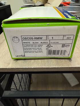 Leviton Osc05-rmw Osc15-rmw Occupancy Sensor Ceiling Mount New
