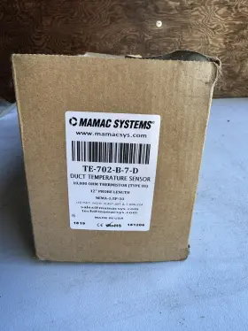 Te-702-b-7-d Mamac Systems Duct Temperaturer Sensor New