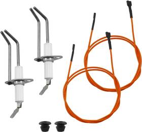 Mns 744110222746 Mensi 2 Packs Flame Sensor Igniter Sensing Rod Fit Replacement Of 232258 2-prong