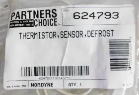 624793 Nordyne Thermistor Sensor Defrost 624793 Nordyne Thermistor Sensor Defrost