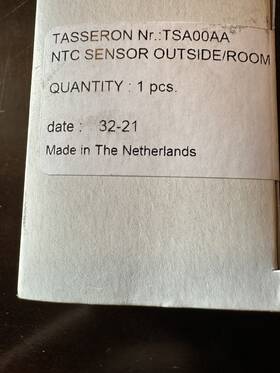Ntc Tsa00aa Sensor Ts 10k Outdoor / Room New Sealed