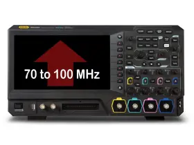 Mso5000-bw0t1 Rigol - Bandwidth Upgrade From 70 To 100 Mhz For Mso5072 / Mso5074