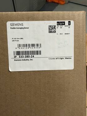 Siemens 544-343-24 - Hvac Rigid Averaging Sensor 24 Inch Probe 533-380-24 Sealed