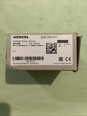 Qac34 Siemens Qac34/101 Outside Temperature Sensor Qac34 Siemens Qac34/101 Outside Temperature Sensor