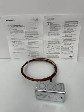 Siemens Qam2012.250 Duct Averaging Temp Sensor 1k Ohm 385 8ft Probe New