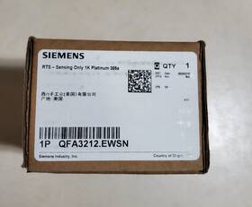 Siemens Qfa3212.ewsn Brand New - Rts Sensing Only 1k Platinum 385a