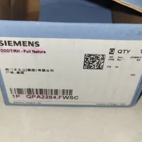 Qpa2284.fwsc Siemens Qpa2284 Co2 Temp Rh - Full Feature With Lcd For Tec Controllers