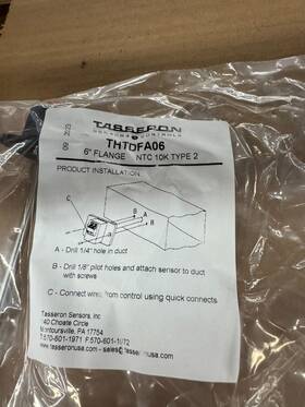 Tasseron Dfa06 Duct Sensor Tht
