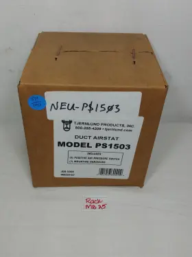Ps1503 Tjernlund 080956890009 Duct Air Pressure Switch