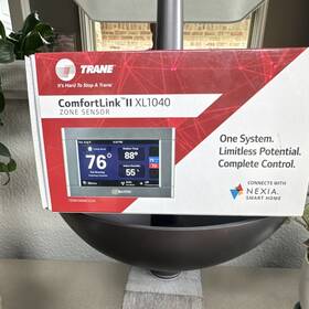 Trane Tzon1040acszza Comfortlink Ii Xl1040 Zone Sensor Gray Compatible With Nexia