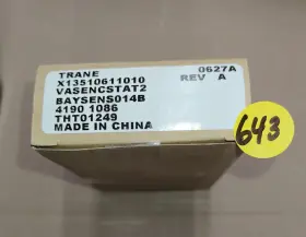 X13510611010 Trane Rev A. Thermostat . Baysens014b. Stock #643