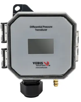Pxplx02f Veris Px Series Dry Pressure Sensor Panel Lcd 0-10in 2.5kpa 4mgs
