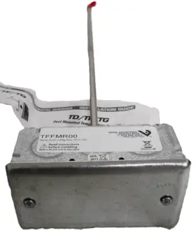 Tffmr00 Veris Duct Temperature Sensor 18 In 20k Probe With Mounting Box