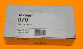 Watts Tekmar 779655007008 New / #070 Outdoor Temperature Sensor Ready To Ship Low Bin Watts Tekmar 779655007008 New / #070 Outdoor Temperature Sensor Ready To Ship Low Bin