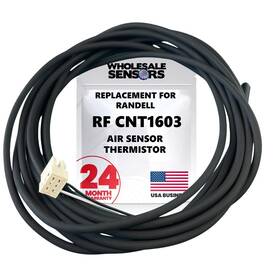 Wholesale Sensors 721755444283 Replacement Randell Rf Cnt1603 Qti Air Sensor Thermistor Black 10ft