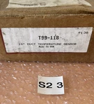 New Box- Robertshaw Invensys T99-118 Duct Temperature Sensor Warranty!. Price: $72.24.