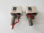 Lot Of 2 - Danfoss KP76 Thermostat Used. Price: $40.00.