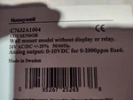 Honeywell C7632A1004 - Wall Mounted Non Dispersive Infrared Carbon Dioxid New. Price: $200.00.
