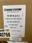 Mamac Systems TE-707-B-12-C-2 Temp Sensor, Avg, Flexible, 10K Rtd 24.00' New. Price: $90.00.