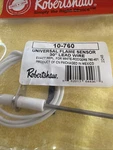New Genuine Robertshaw 10-760 Universal Furnace Flame Rod Sensor 30" Lead Wire. Price: $22.14.