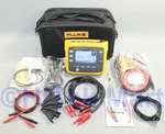 Fluke 1736 Three Phase Advanced Power Quality Logger Analyzer W/ Accessories Used. Price: $4499.00.