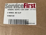 Trane SEN02126 Sensor; Supply Air Temp, 35 Inch Red Lead New. Price: $46.99.