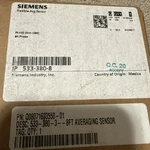 Siemens Flexible Avg Sensor 533-380-8 Brand New In Box. Price: $99.00.
