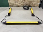 Sti FS4300 Series Light Safety Curtain Set 42678-0080 / 42677-0200 #32A83PR2 Used. Price: $95.00.