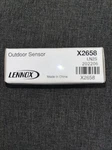 New Lennox X2658 LENLN2S Remote Outdoor Temperature Sensor Free Shipping. Price: $18.50.
