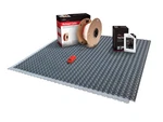 Nvent Nuheat Radiant Floor Heating Kit 120V/ 240V Membrane, Thermostat And Cable New. Price: $669.40.
