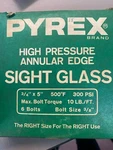 Pyrex Sight Glass High Pressure Annular Edge 300 Psi, 3/4 " 695611 New. Price: $50.00.